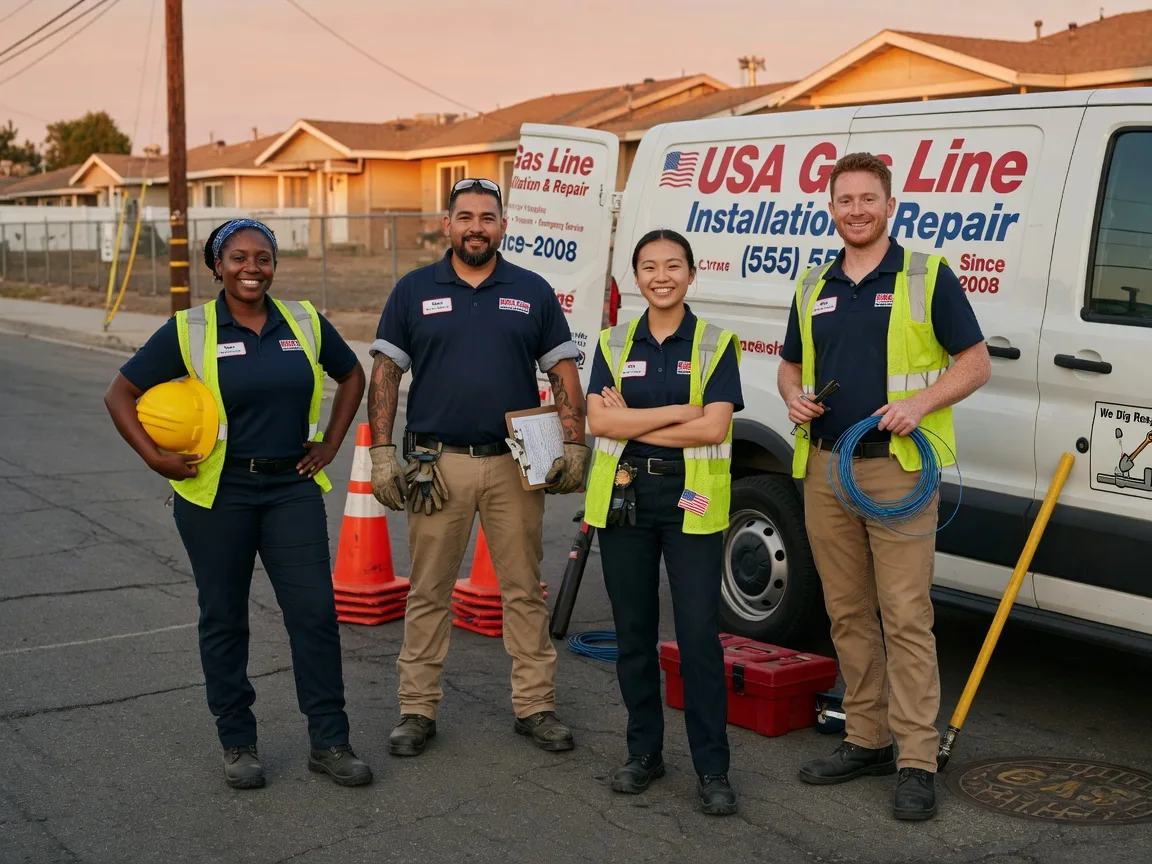 Gas Line Installation company in Millville, PA